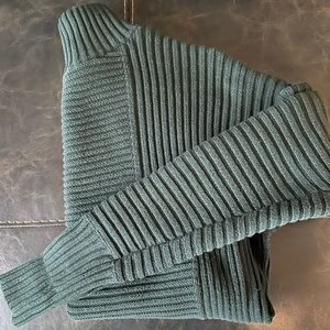 Thick turtleneck sweater